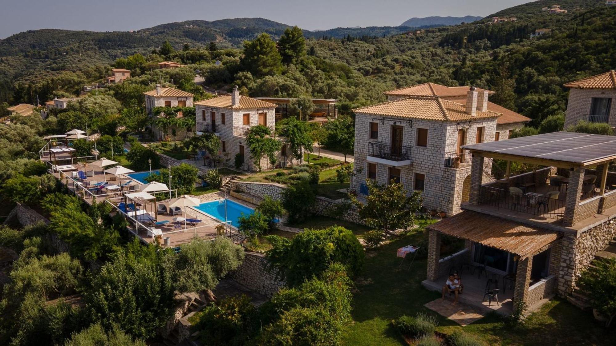 Villas Panorama Apolpaina Lefkas ภายนอก รูปภาพ