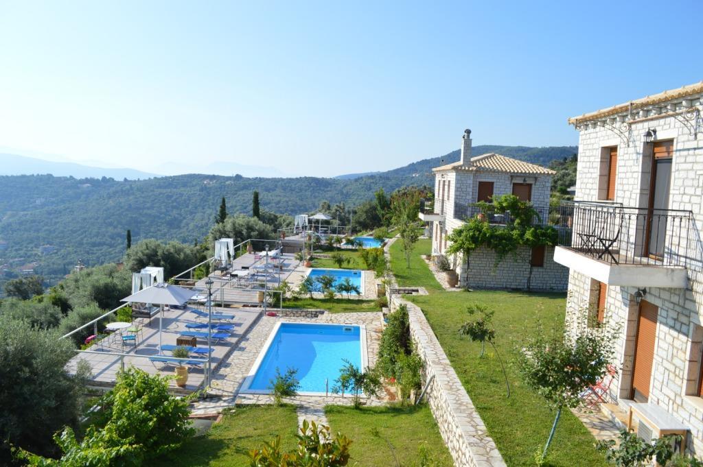 Villas Panorama Apolpaina Lefkas ภายนอก รูปภาพ