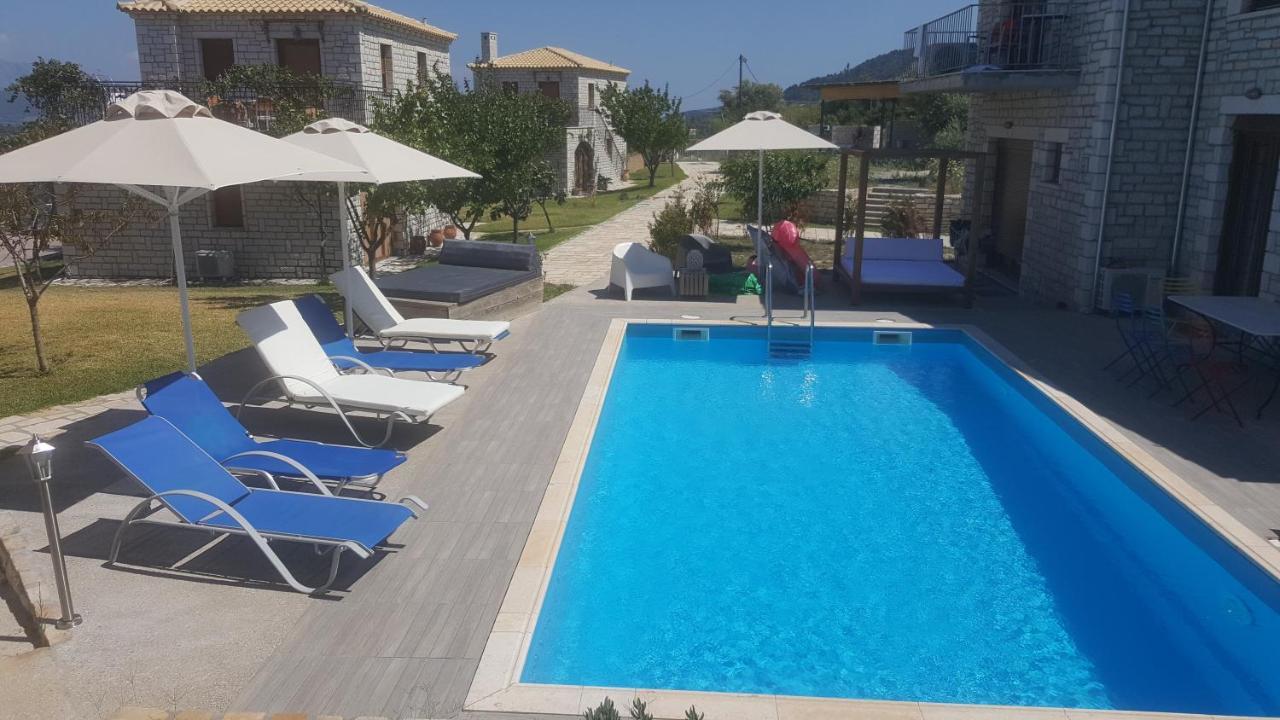 Villas Panorama Apolpaina Lefkas ภายนอก รูปภาพ