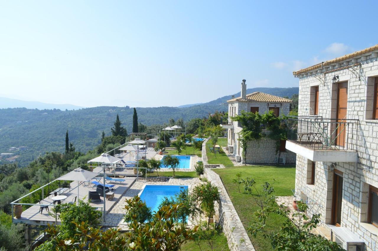 Villas Panorama Apolpaina Lefkas ภายนอก รูปภาพ