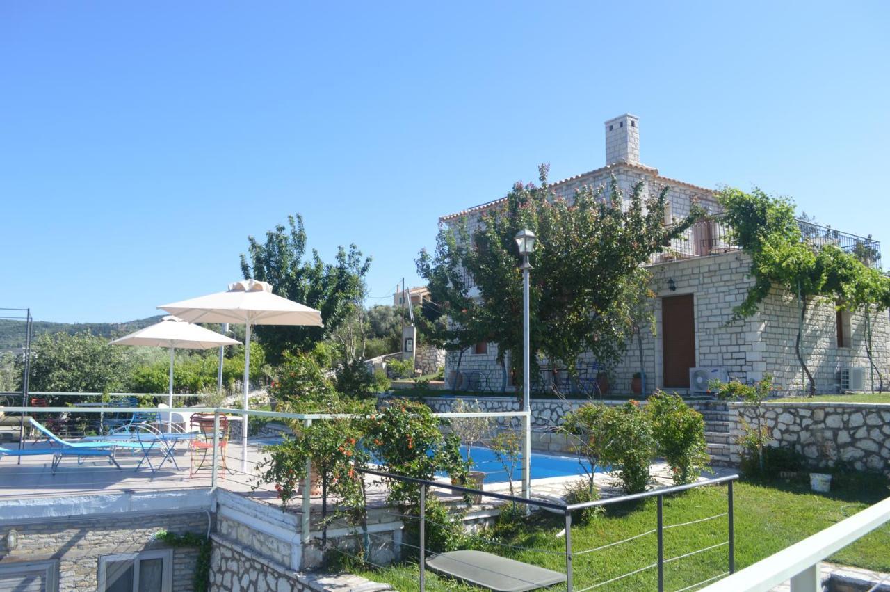 Villas Panorama Apolpaina Lefkas ภายนอก รูปภาพ